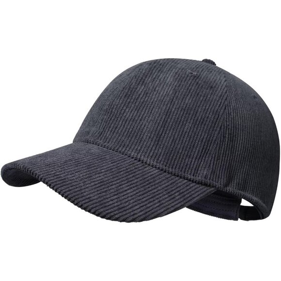 Unisex Corduroy Baseball Cap Adjustable Buckle Soft Breathable Durable